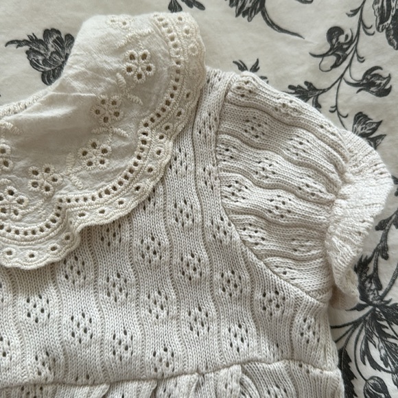 Romper with very nice details, marsou (French brand, made in France), 6M - Picture 3 of 6